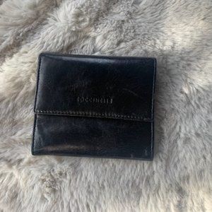 Cochinelle Black Leather Wallet